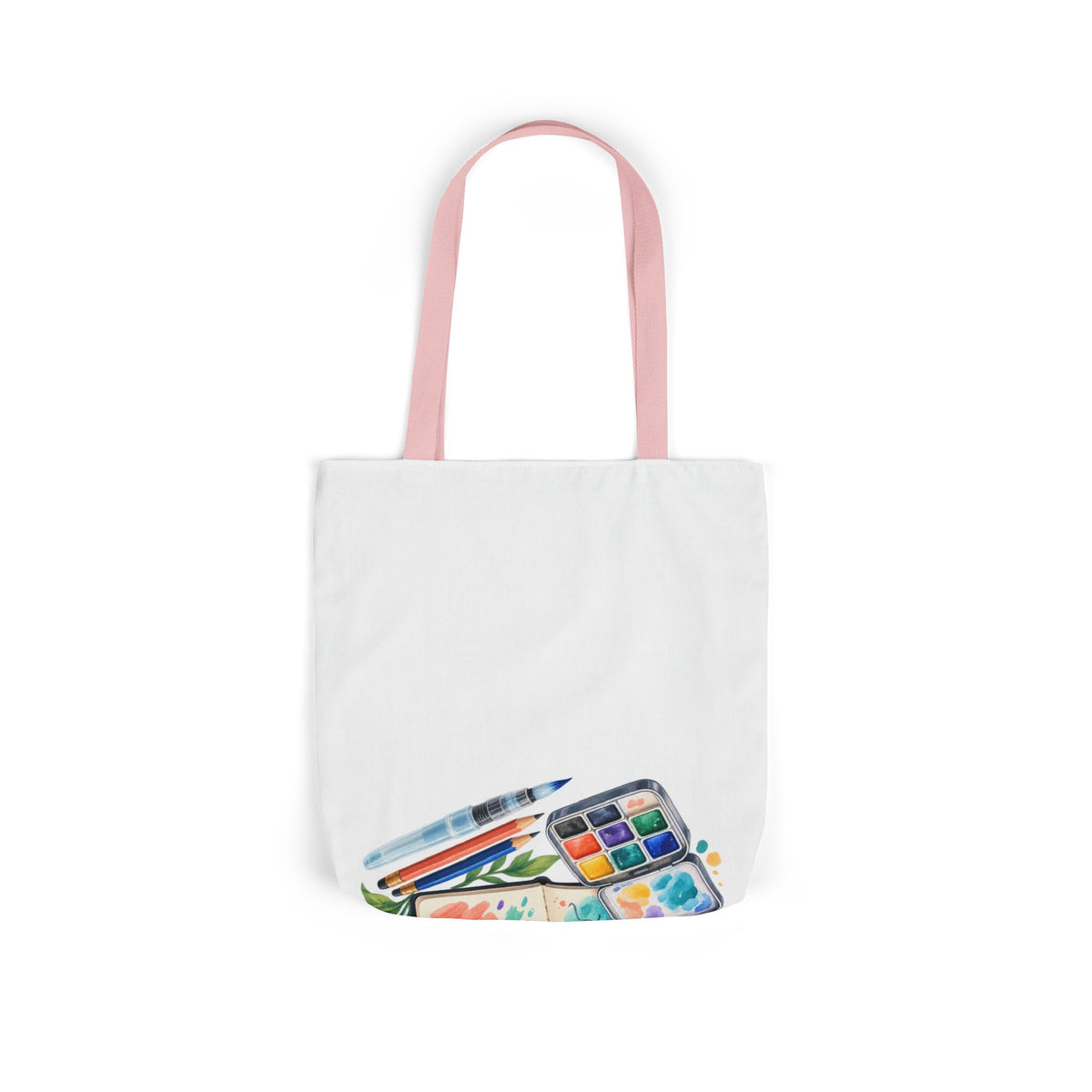 Colorful Urban Sketching Travel Kit Tote Bag