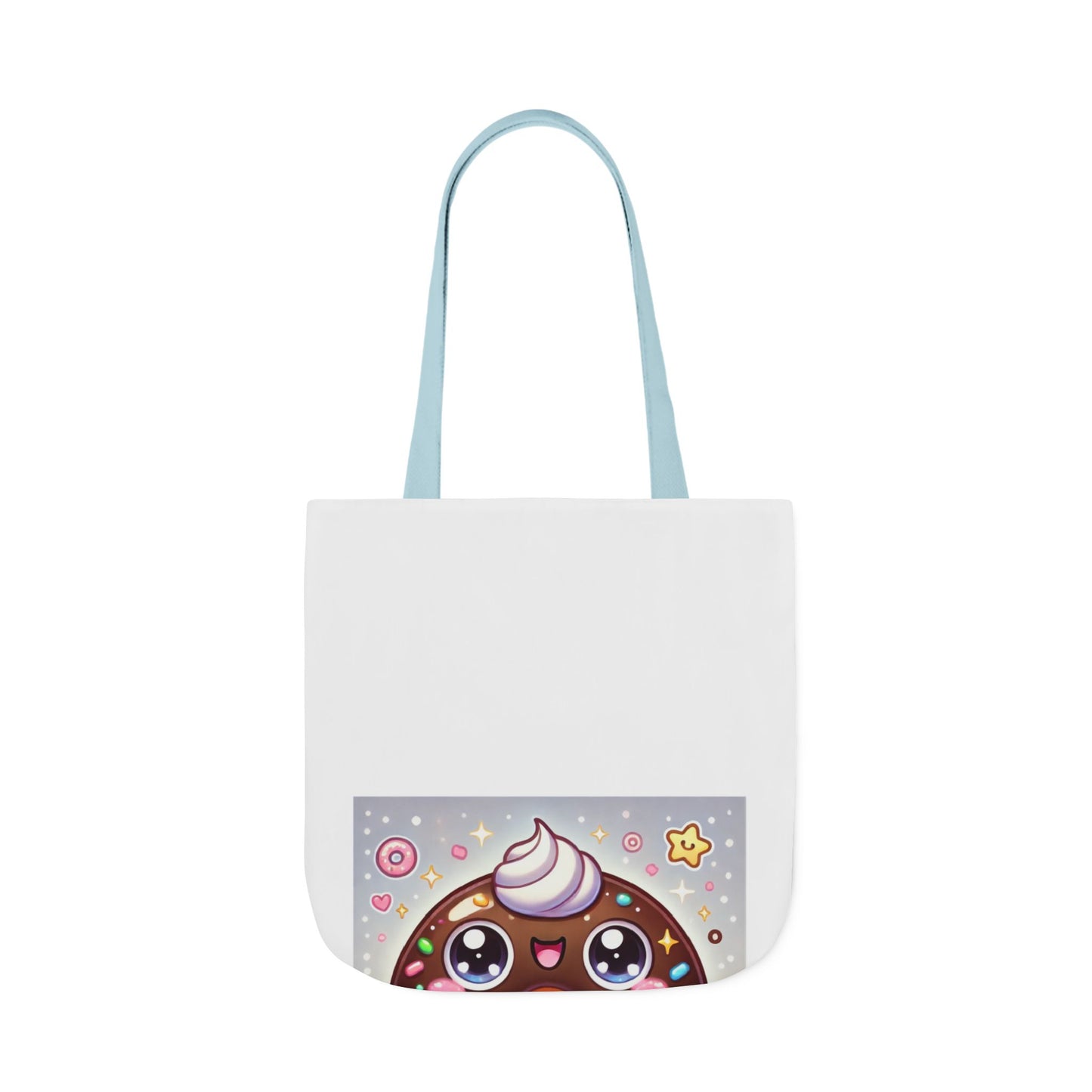 Kawaii Chocolate Donut Cute Dessert Art Tote Bag
