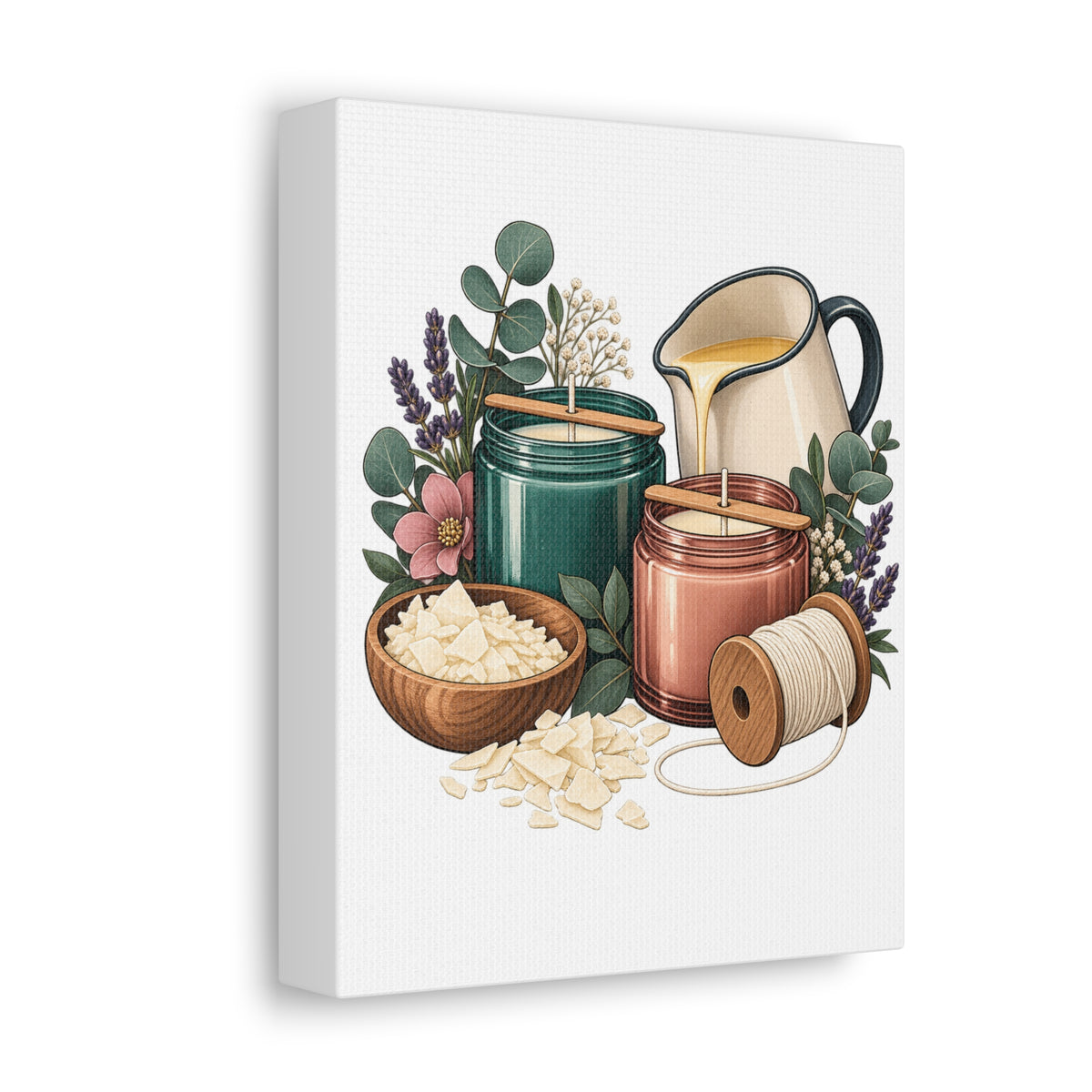 Artisan Candle Making Workshop Canvas
