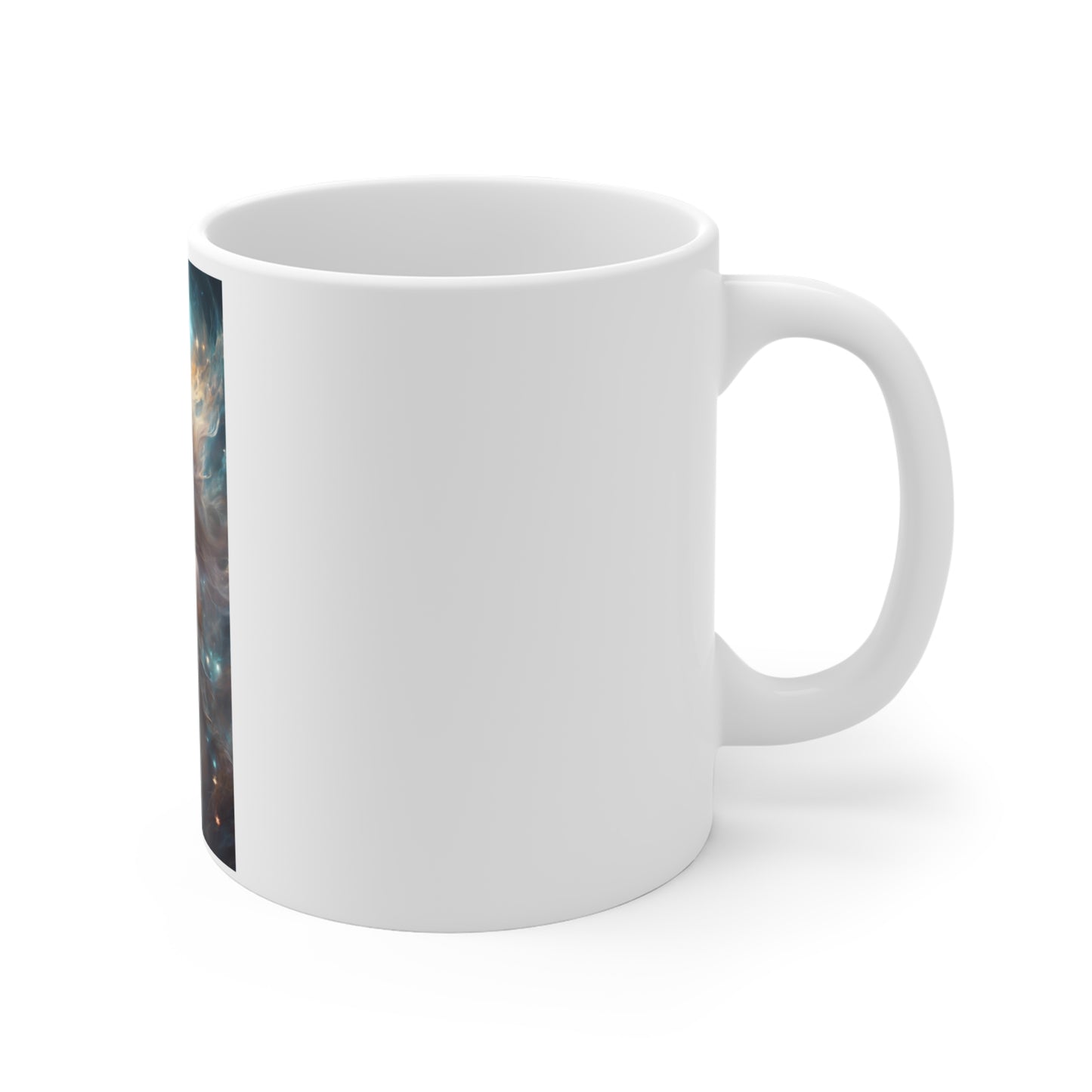 Solar Celestial Spirit Fantasy Portrait Coffee Mug