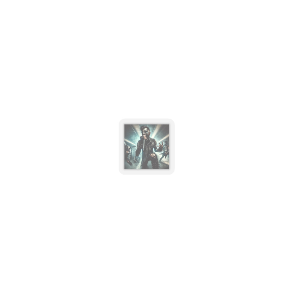 Punk Rock Vocalist Stage Energy Music Sticker
