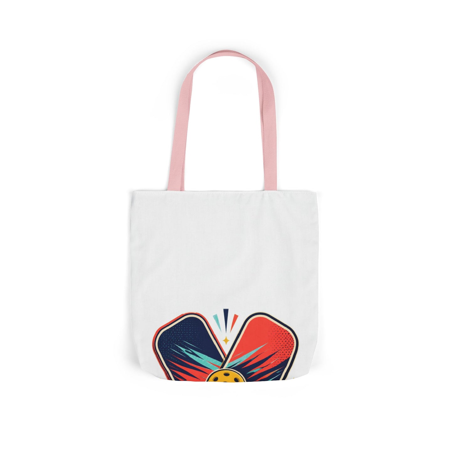 Retro Pickleball Paddles Recreational Sports Tote Bag