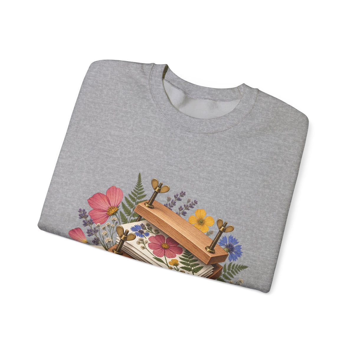 Botanical Flower Press Workshop Sweatshirt
