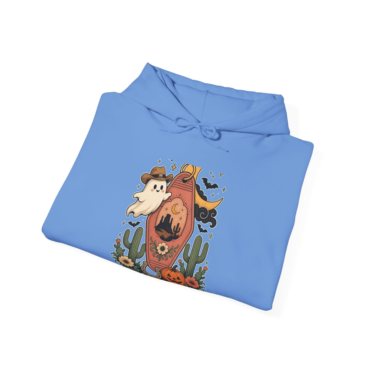 Haunted Desert Keytag Ghost Halloween Hoodie