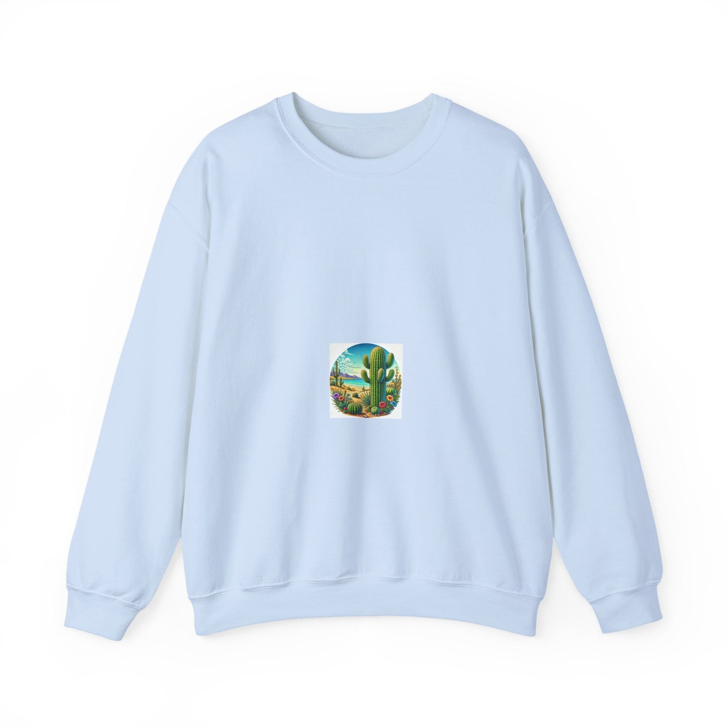 Desert Cactus Bloom Garden Crewneck Sweatshirt Plant Lover Gift