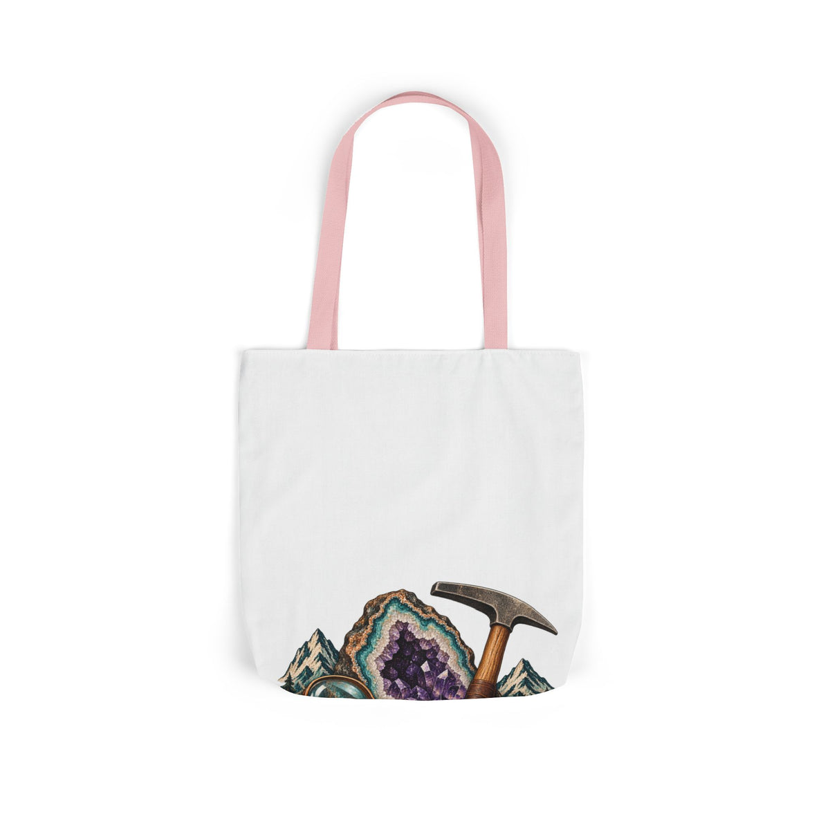 Vintage Geode and Rockhounding Field Kit Tote Bag