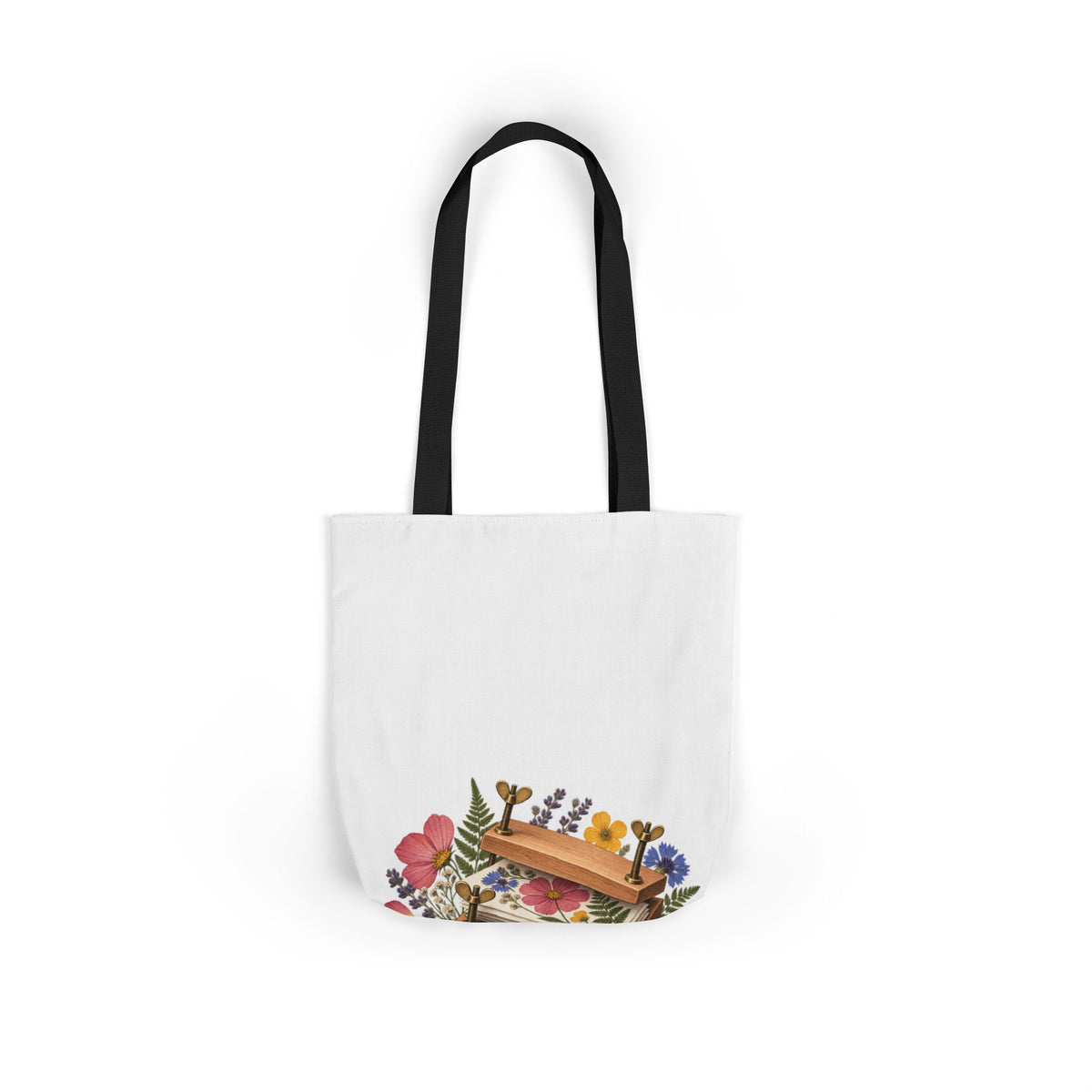Botanical Flower Press Workshop Tote Bag
