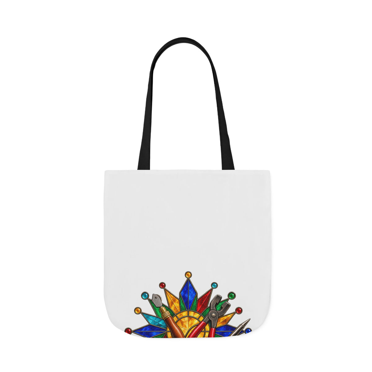 Stained Glass Workshop Tools Tote Bag