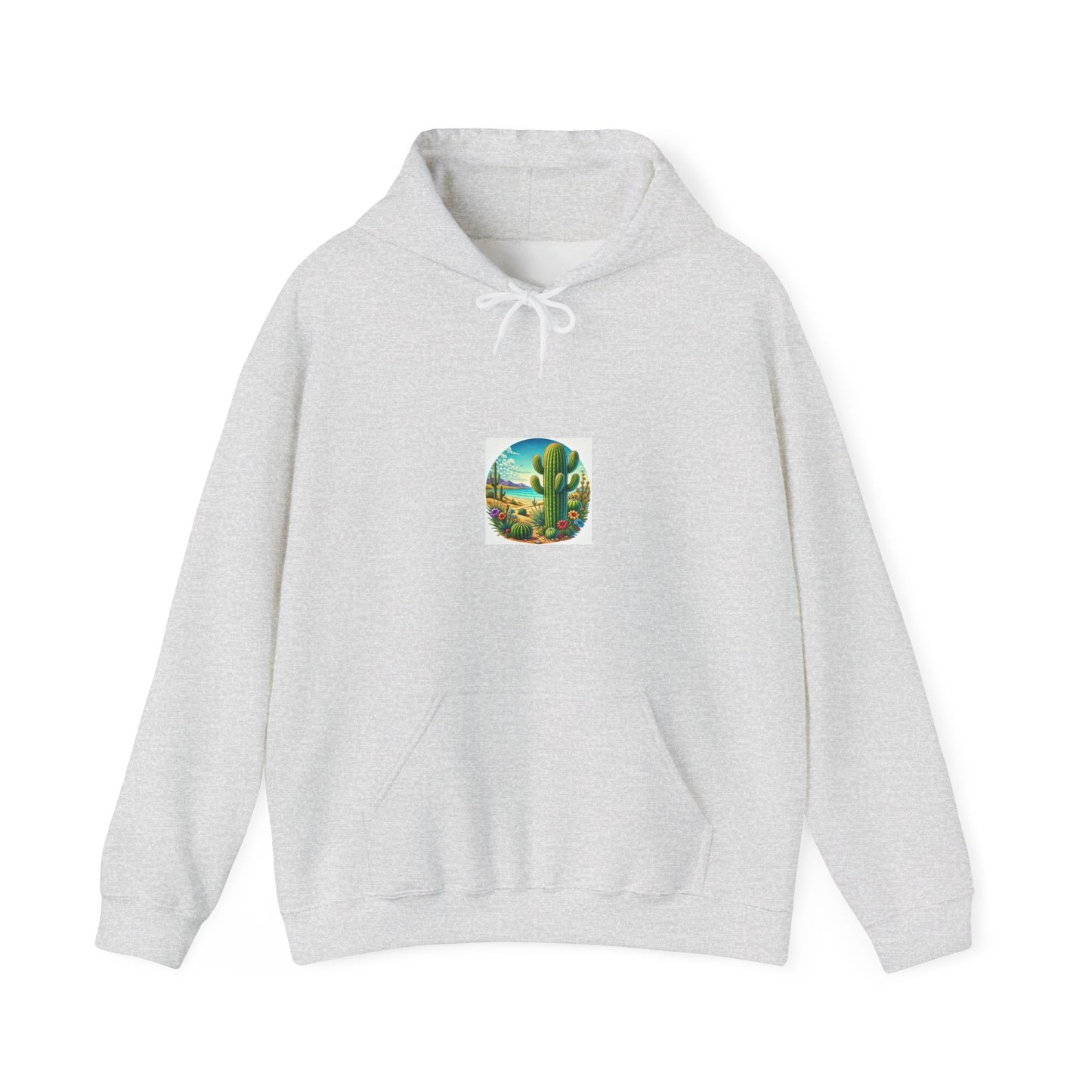 Desert Cactus Bloom Garden Botanical Graphic Hoodie Plant Lover Gift