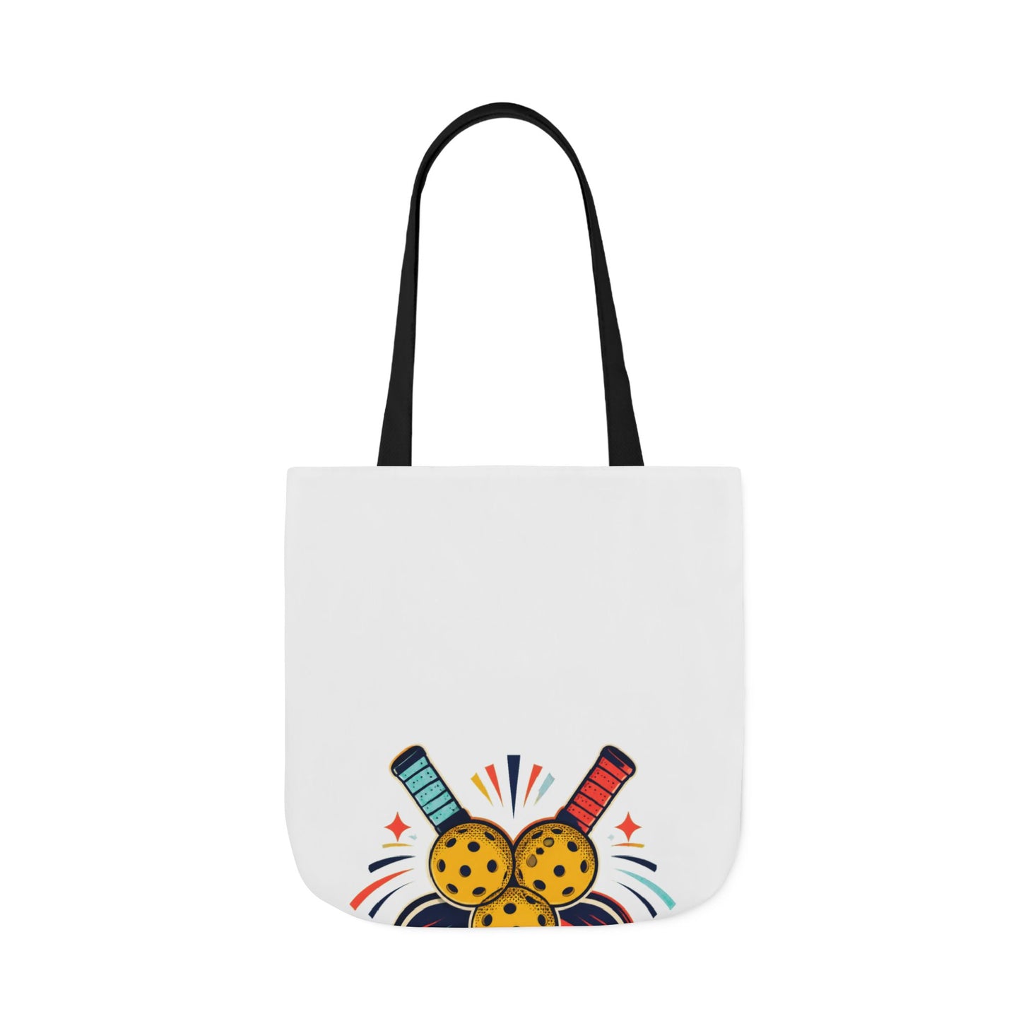 Retro Pickleball Paddles Recreational Sports Tote Bag
