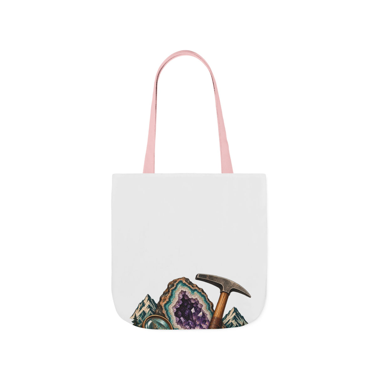 Vintage Geode and Rockhounding Field Kit Tote Bag