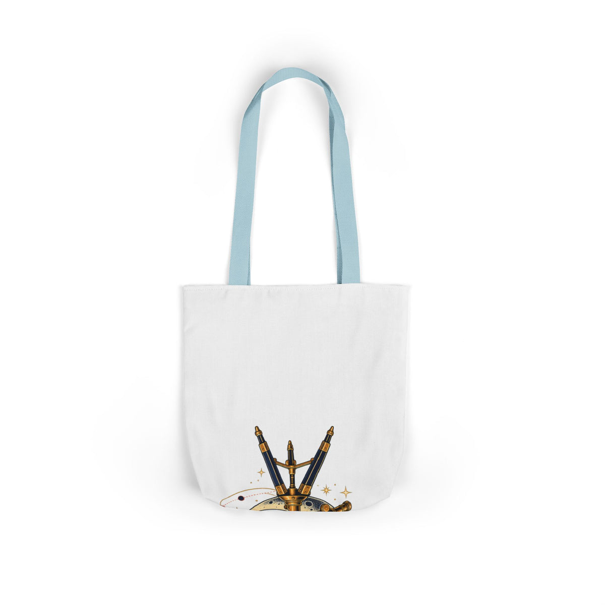 Vintage Telescope Celestial Astronomy Tote Bag