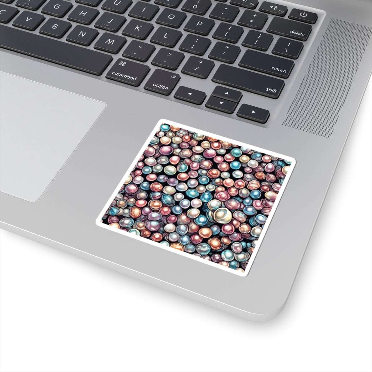 Pearl Bubble Pattern Abstract Gift Art Sticker