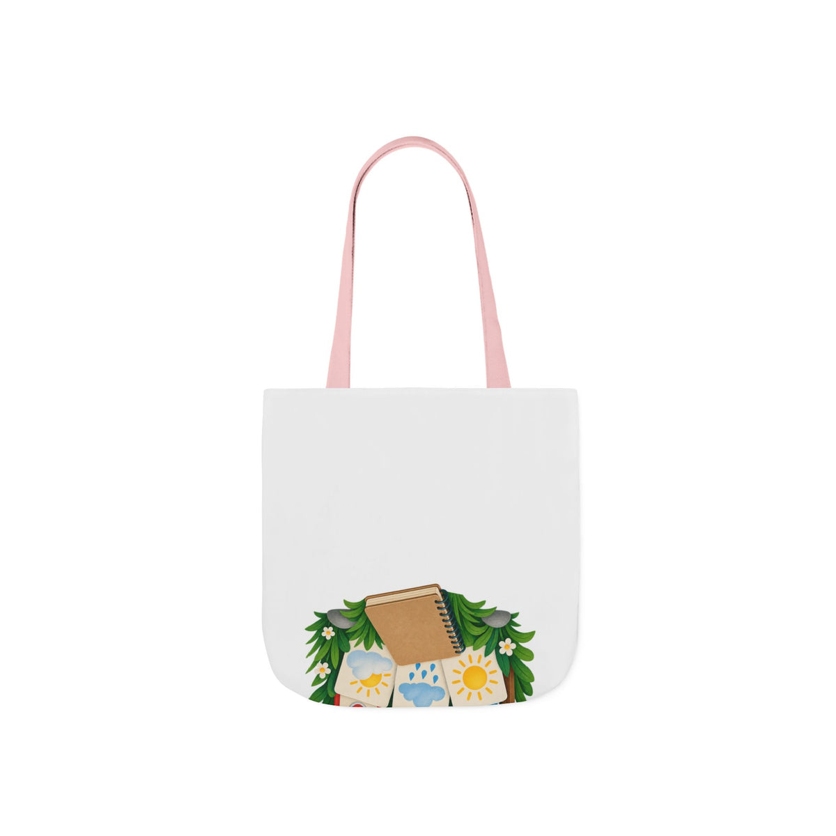 Colorful Backyard Weather Watching Kit Tote Bag