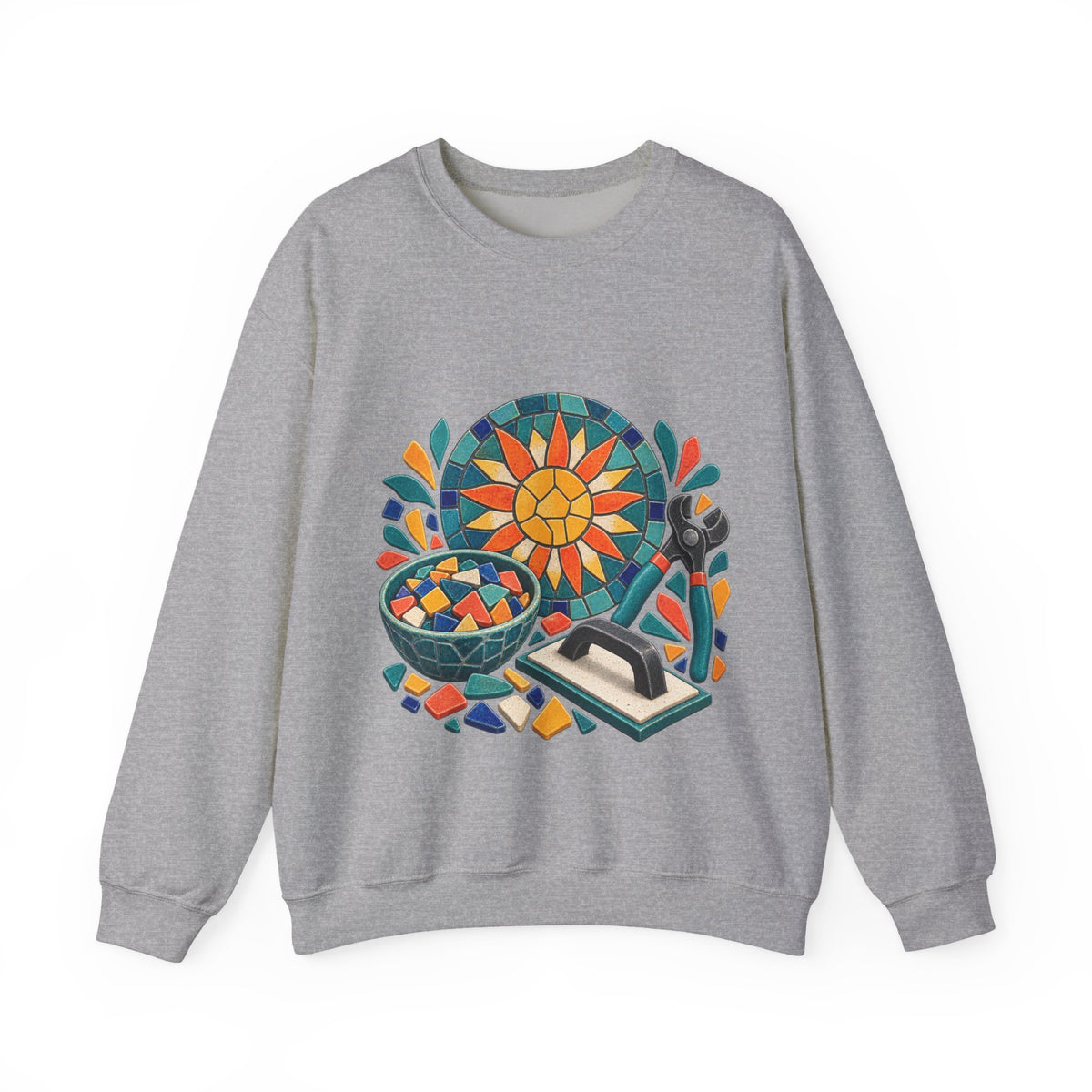 Sunburst Mosaic Making Workshop Sweatshirt