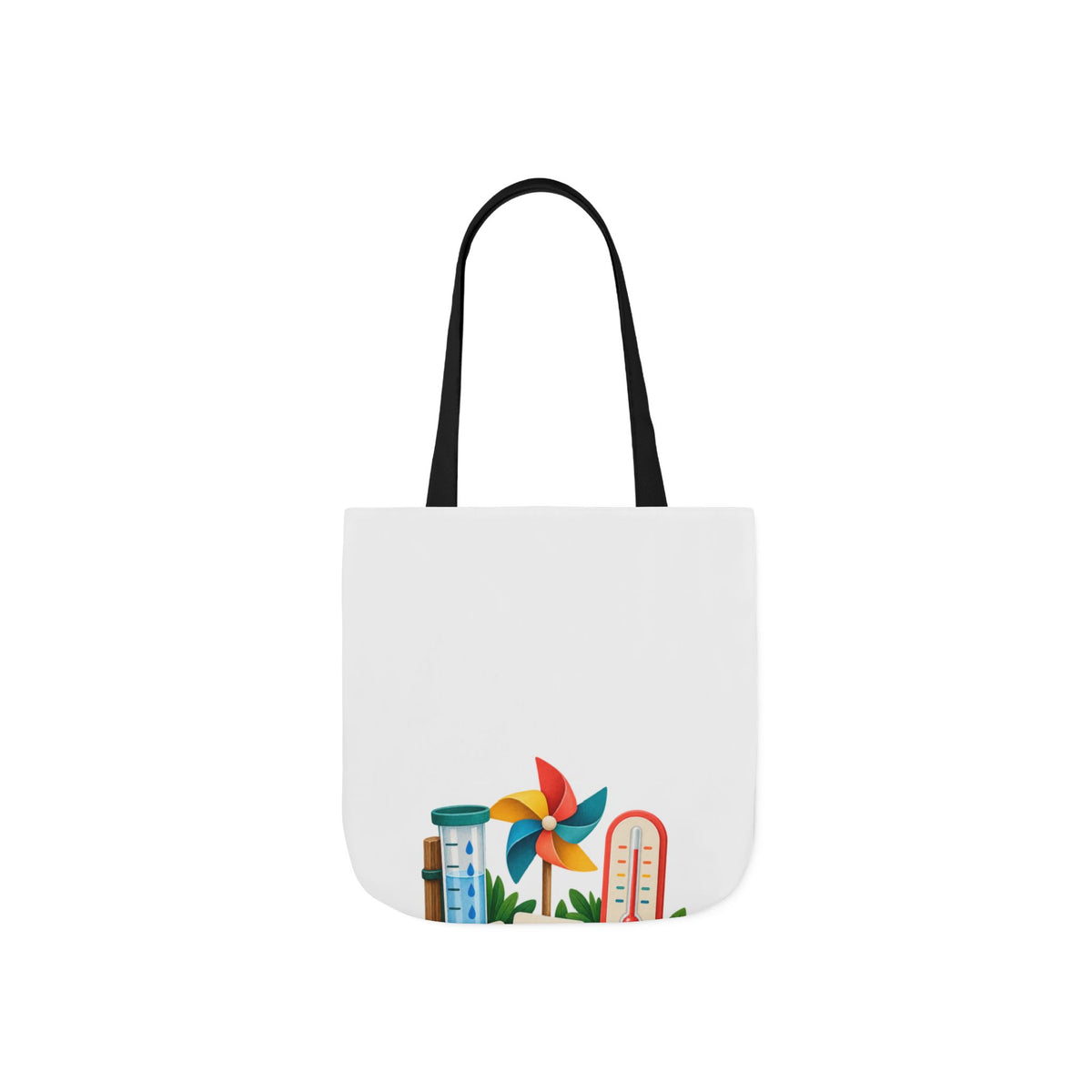 Colorful Backyard Weather Watching Kit Tote Bag