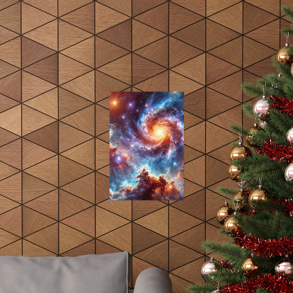 Galaxy Nebula Dreamscape Abstract Space Poster Wall Art Decor