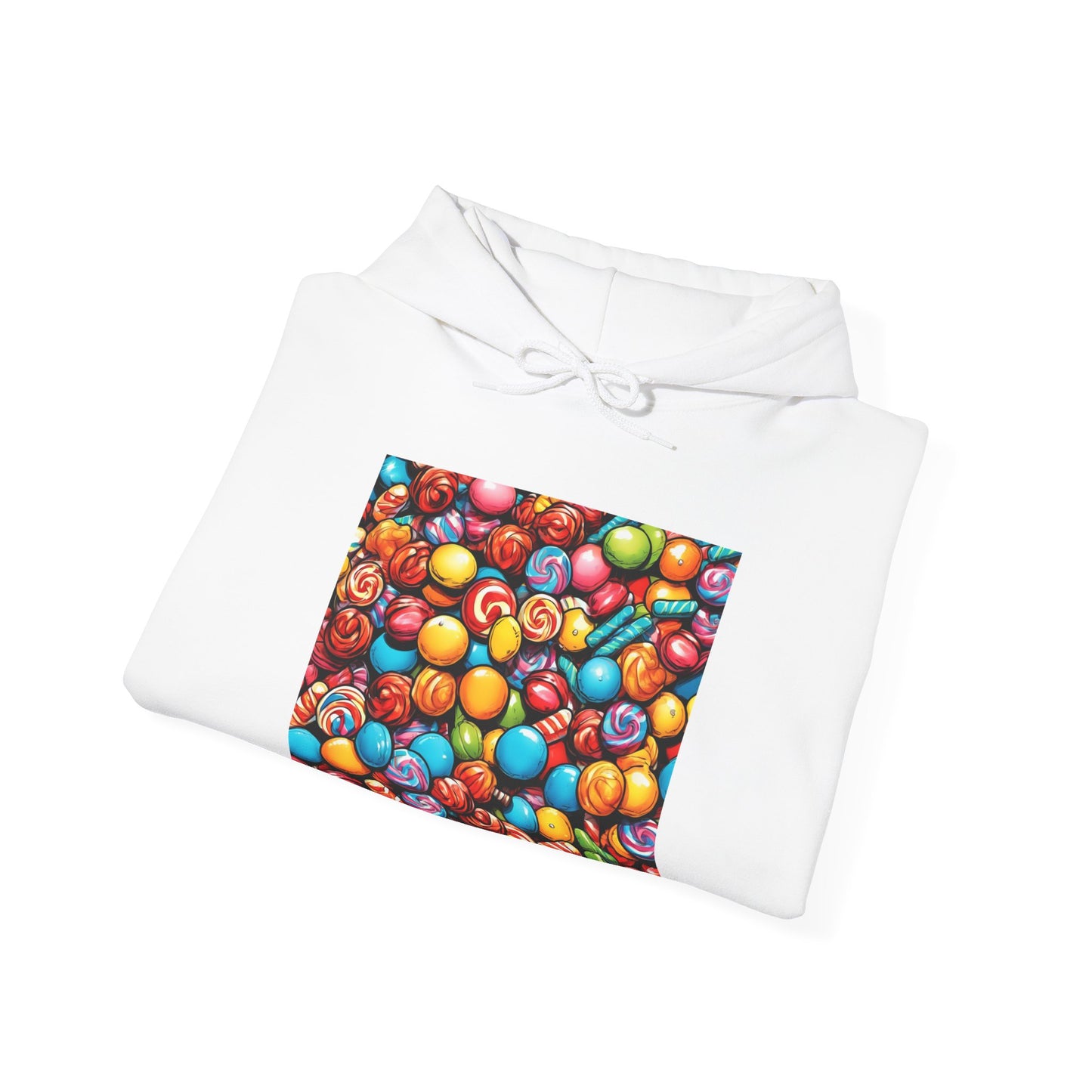 Colorful Candy Pattern Sweets Gift Art Hoodie