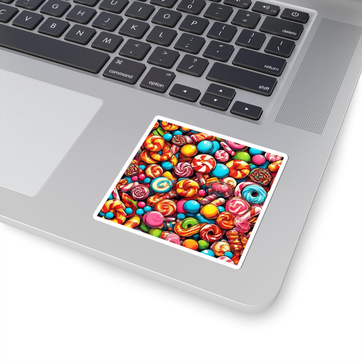 Colorful Candy and Lollipop Pattern Sticker