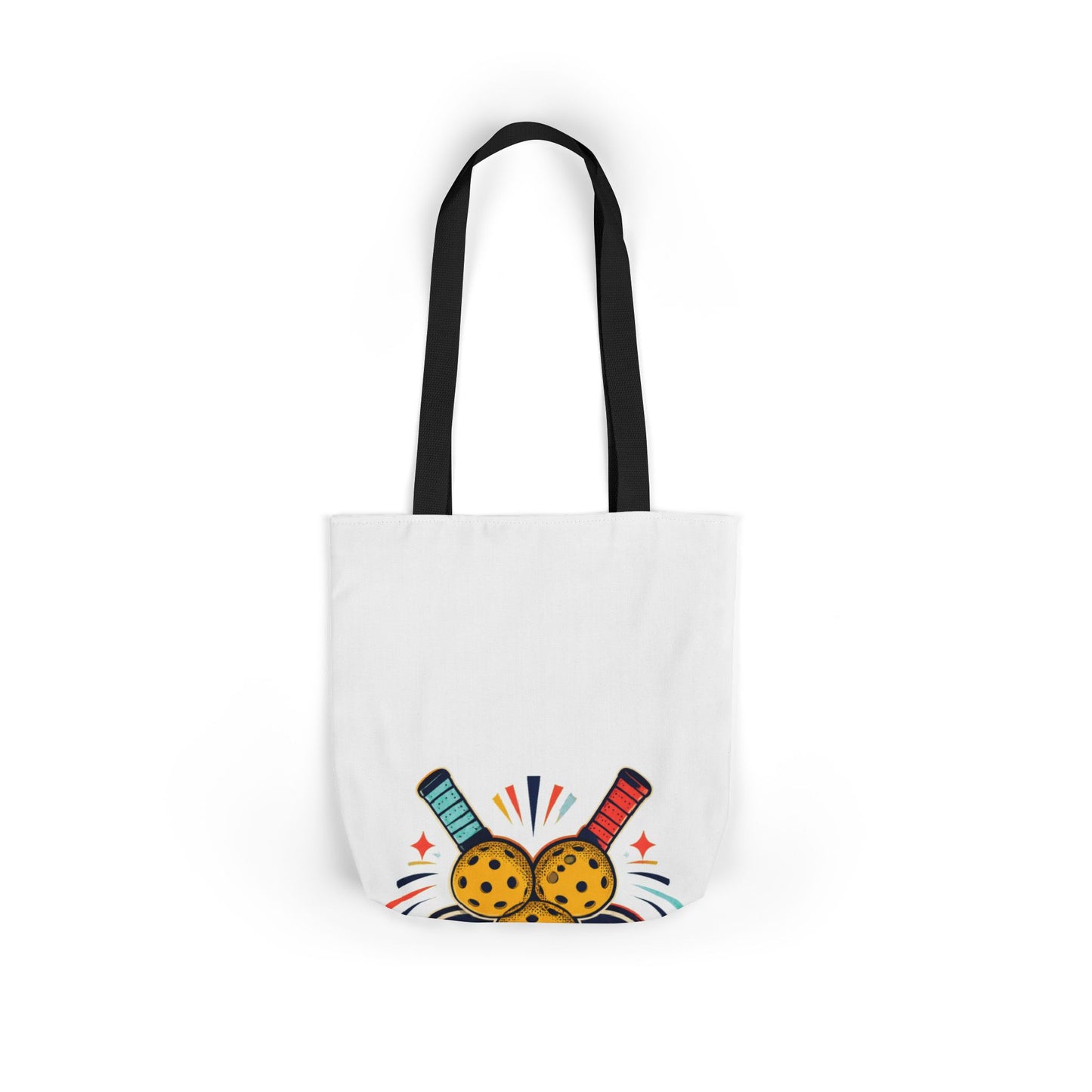 Retro Pickleball Paddles Recreational Sports Tote Bag