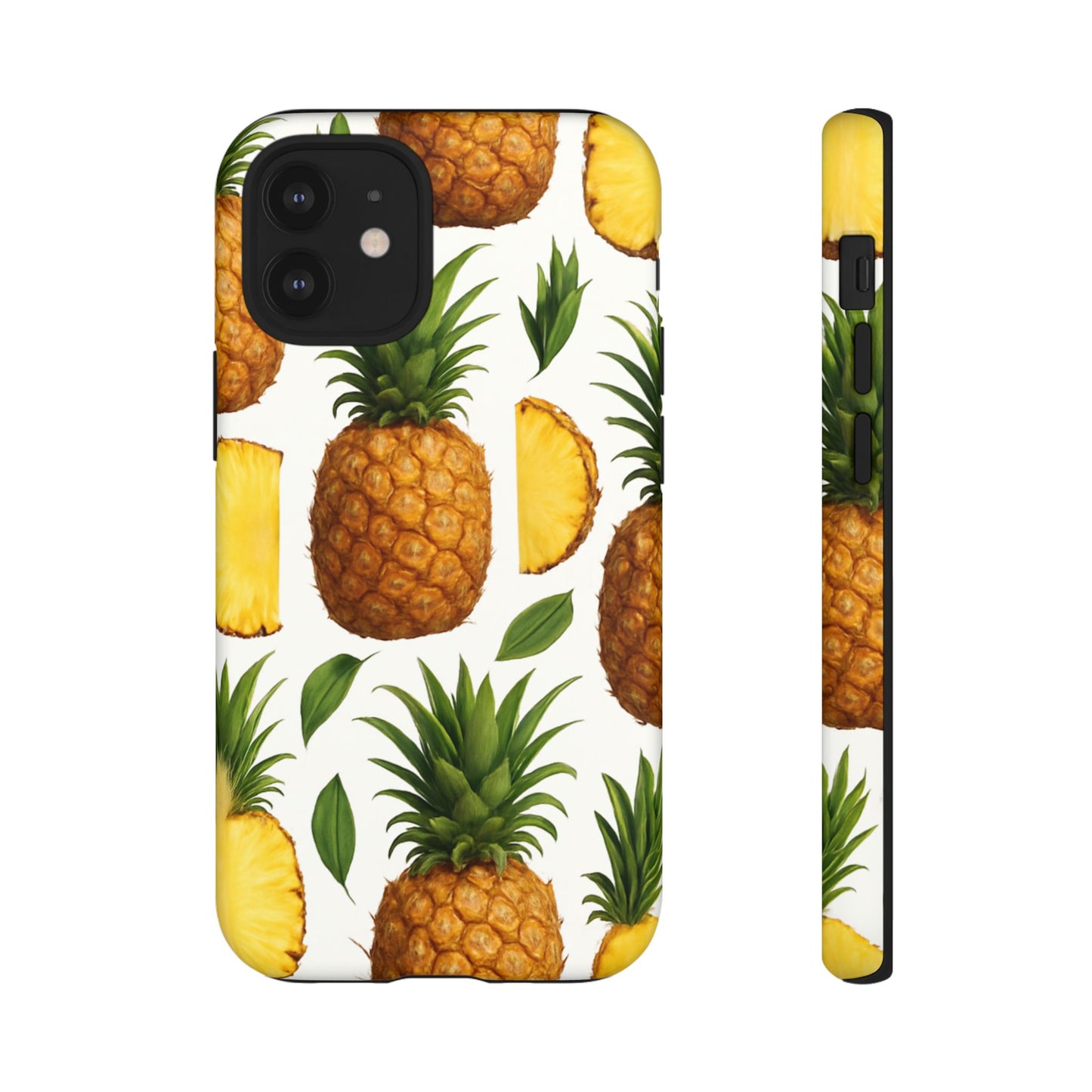 Pineapple Phone Case - Tough Cases, Tropical Phone Cover, Summer Vibe Accessories, Cute Pineapple Design, Fun Gift for Fruit Lovers