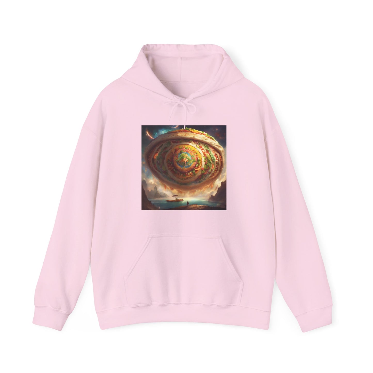 Cosmic Taco Portal Surreal Food Fantasy Art Hoodie