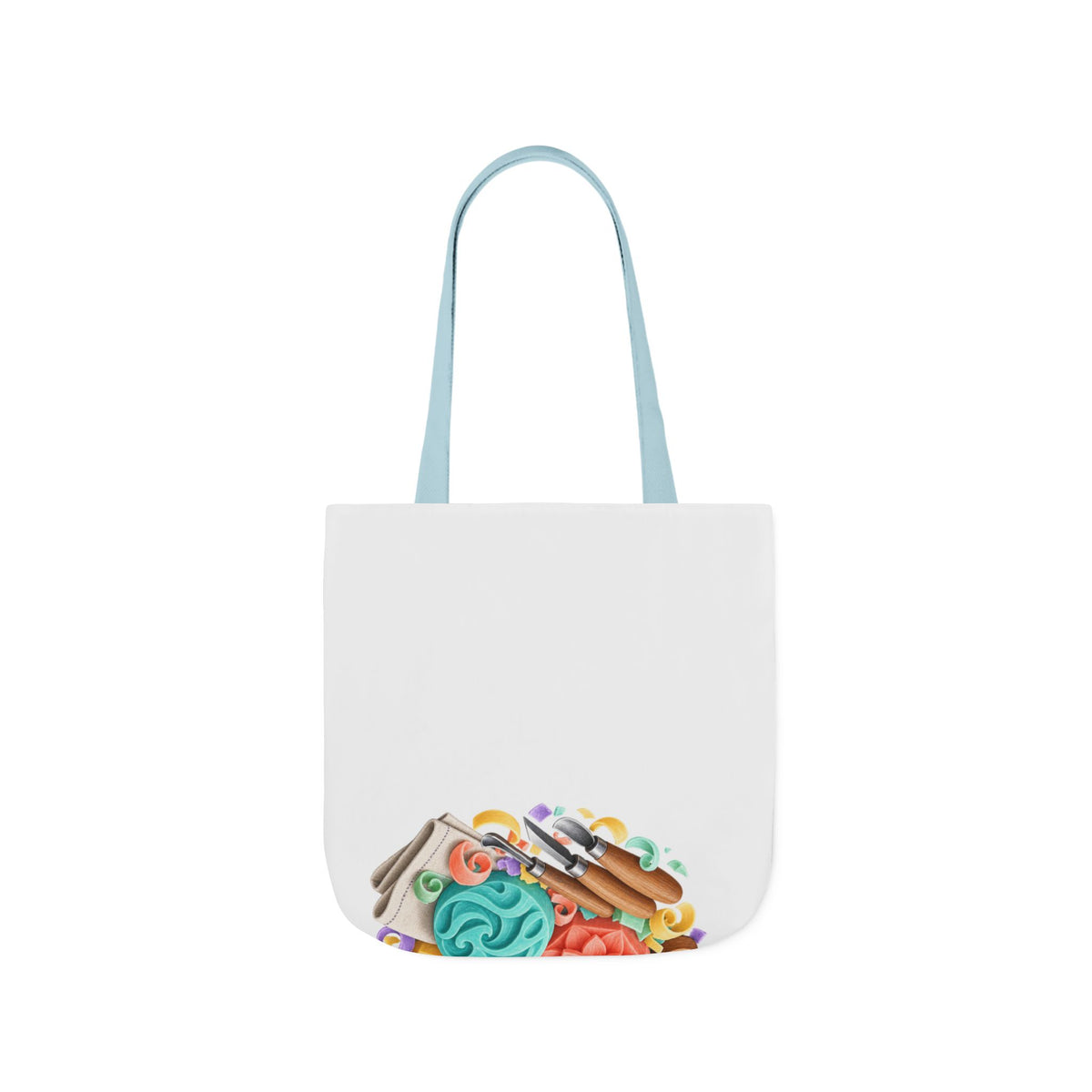 Colorful Soap Carving Workshop Tote Bag