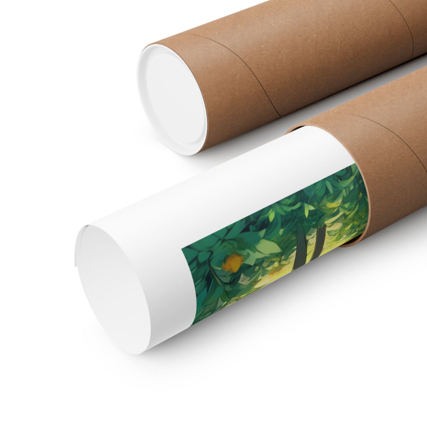 Bee Garden Explorer Anime Nature Art Poster