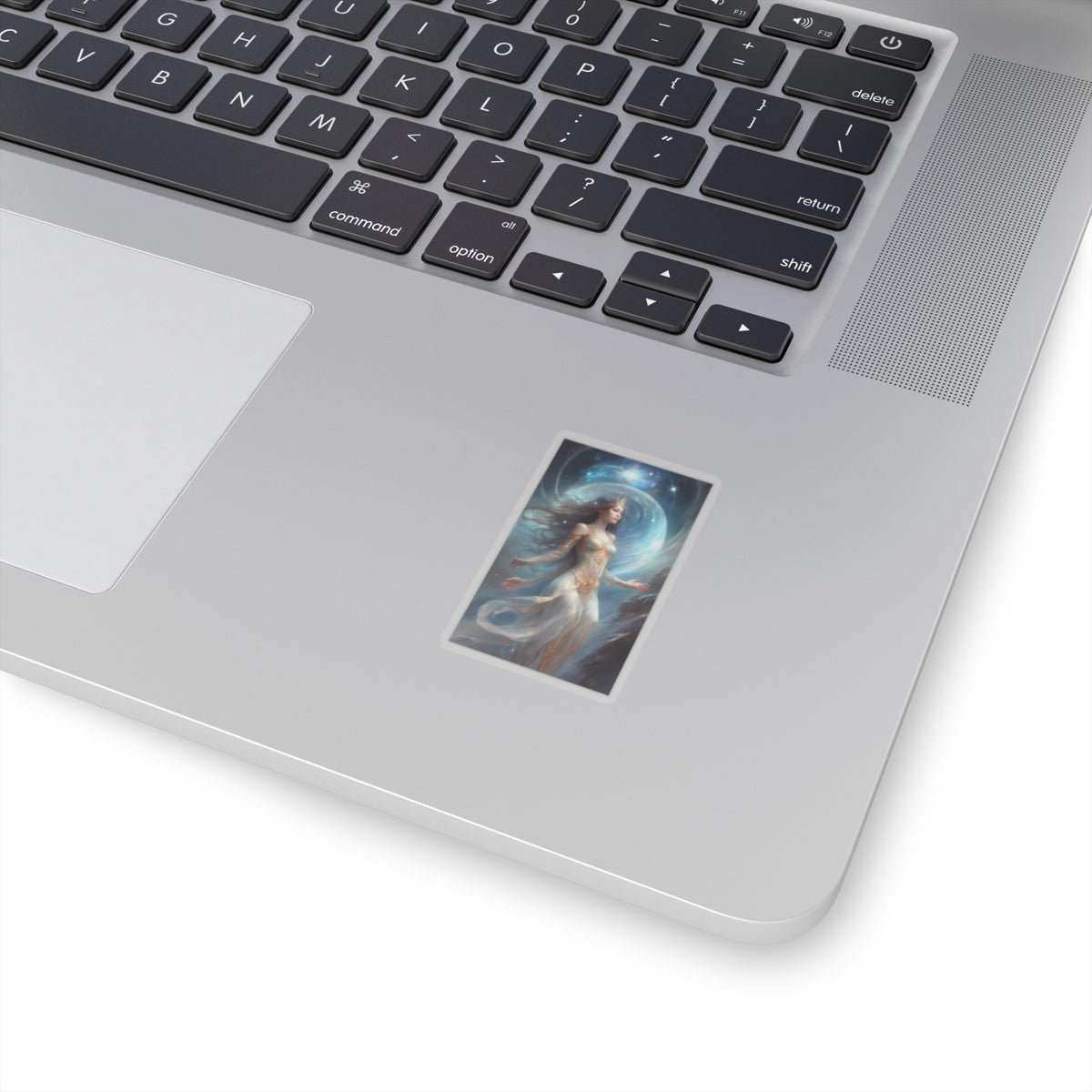 Lunar Celestial Queen Fantasy Portrait Sticker