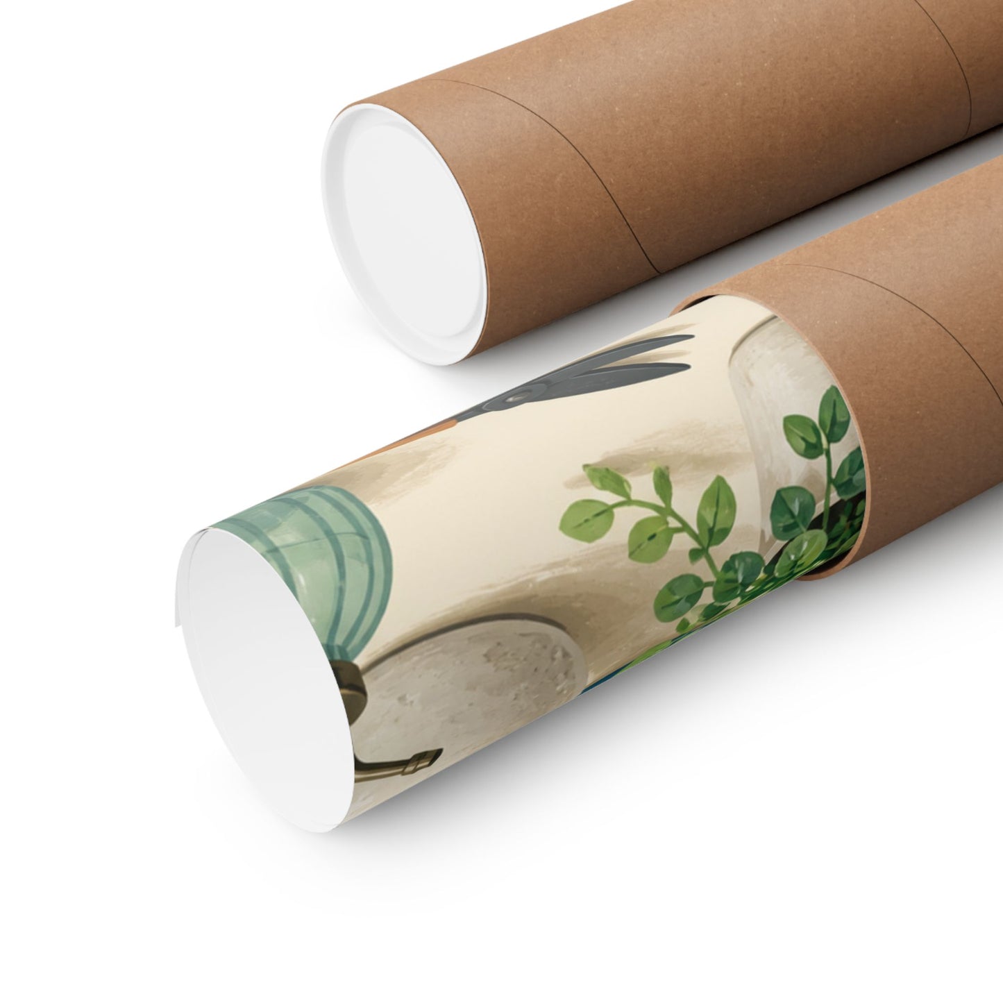 Calm Indoor Houseplant Collection Art Poster