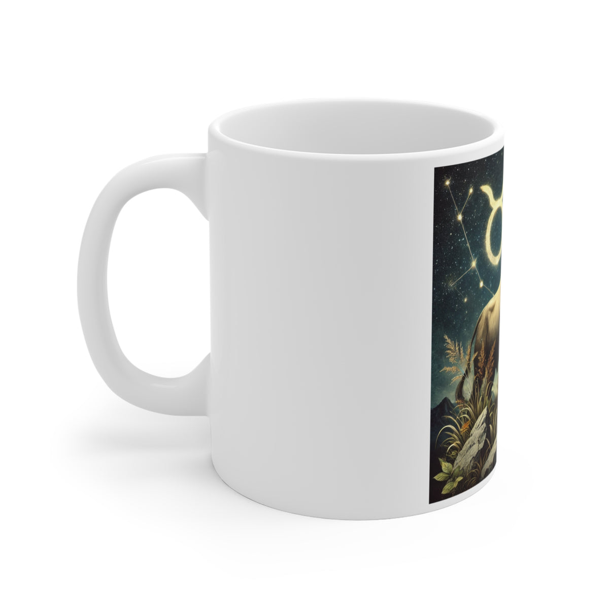 Taurus Bull Constellation Celestial Coffee Mug
