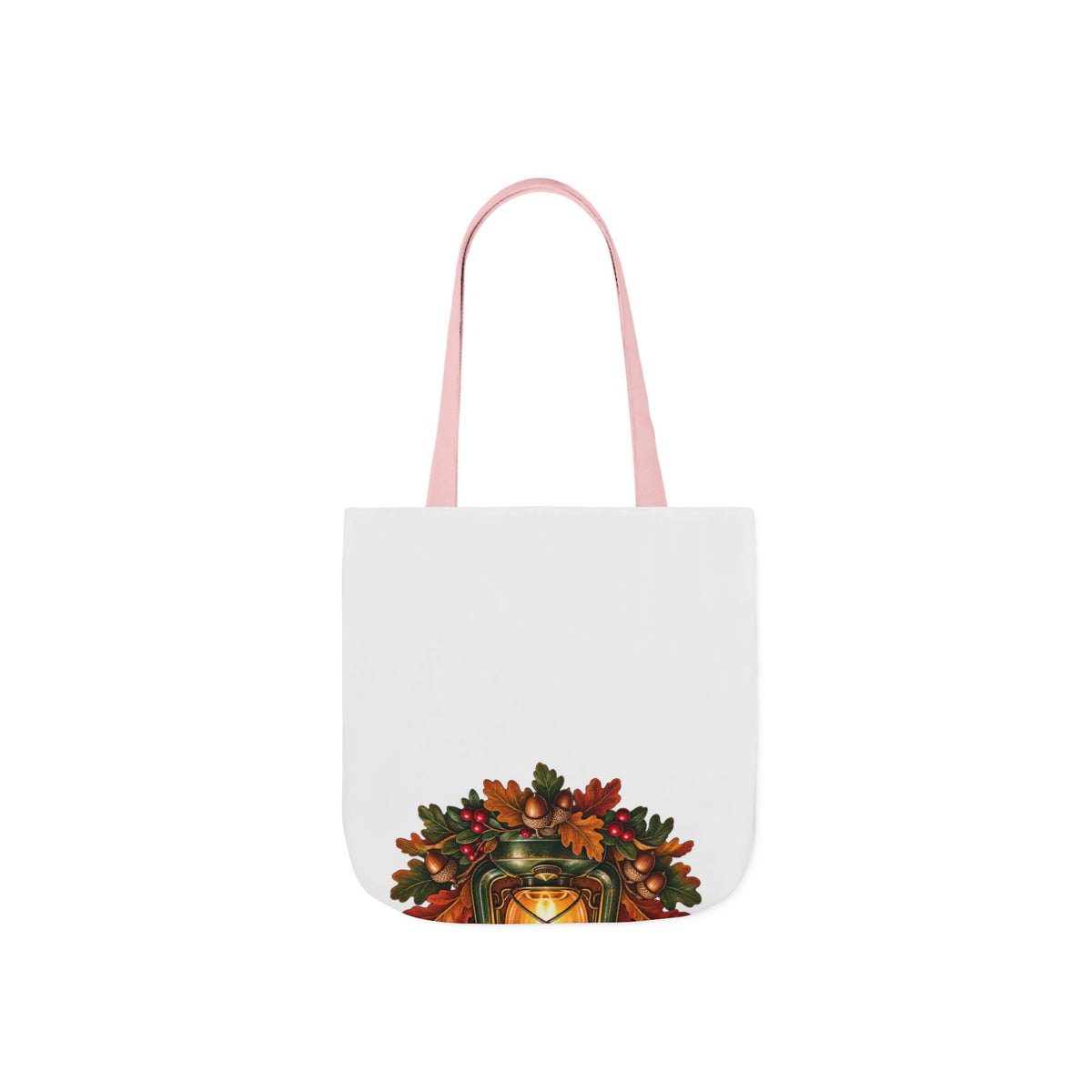 Autumn Oak Lantern and Acorns Tote Bag