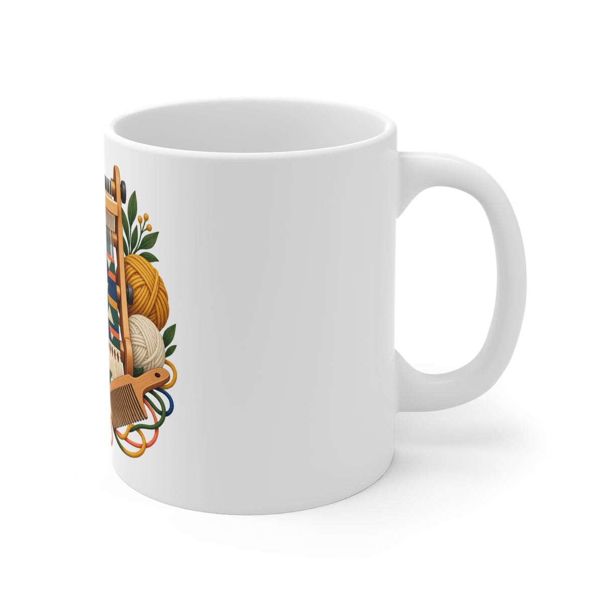Geometric Hand Weaving Workshop Mug