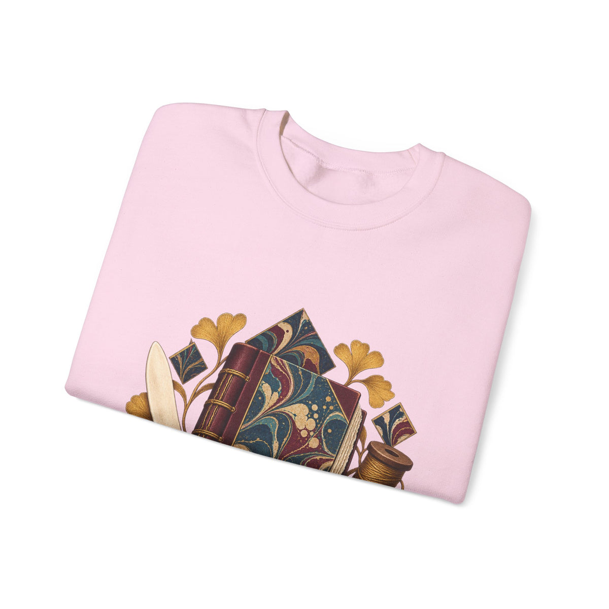 Traditional Marbled Bookbinding Workshop Sweatshirt