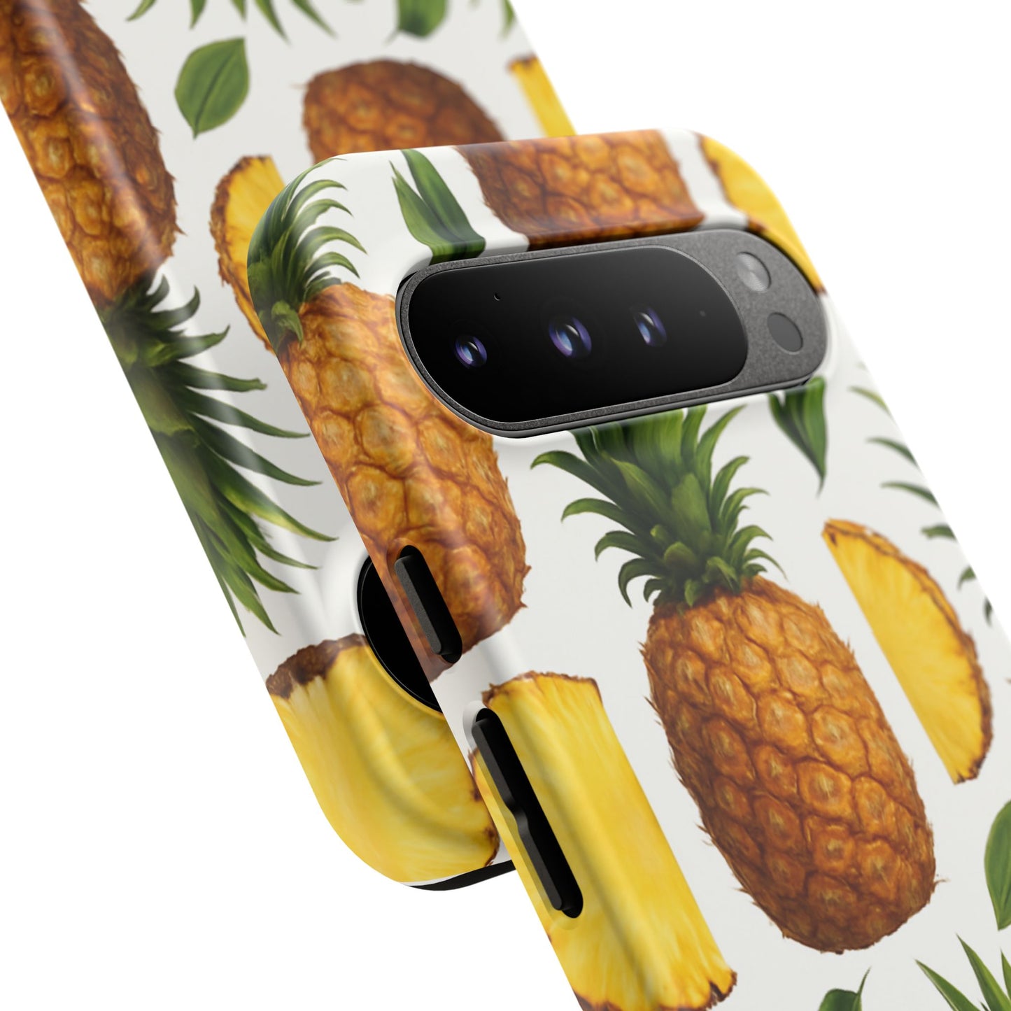 Pineapple Phone Case - Tough Cases, Tropical Phone Cover, Summer Vibe Accessories, Cute Pineapple Design, Fun Gift for Fruit Lovers