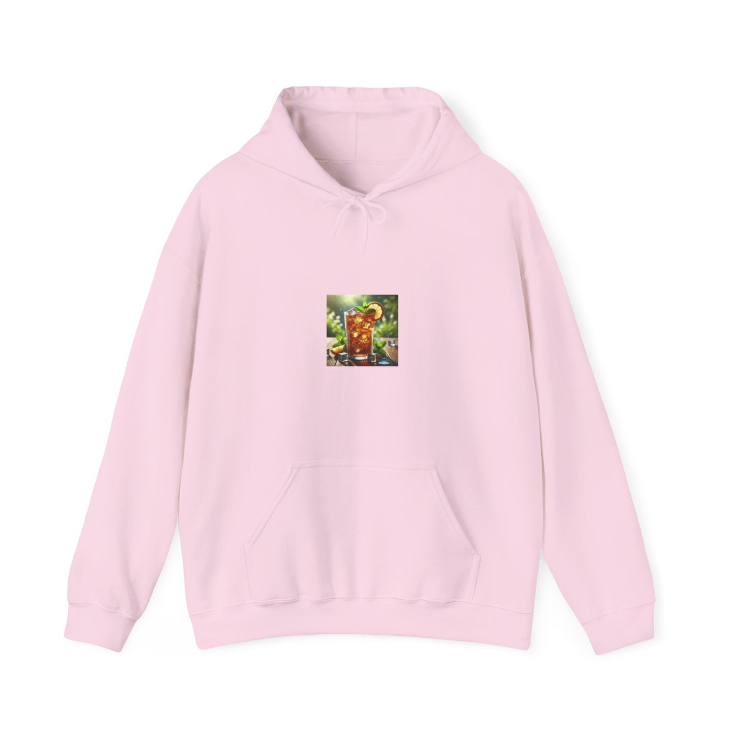 Sunlit Iced Tea Lemon Mint Cozy Summer Drink Hoodie