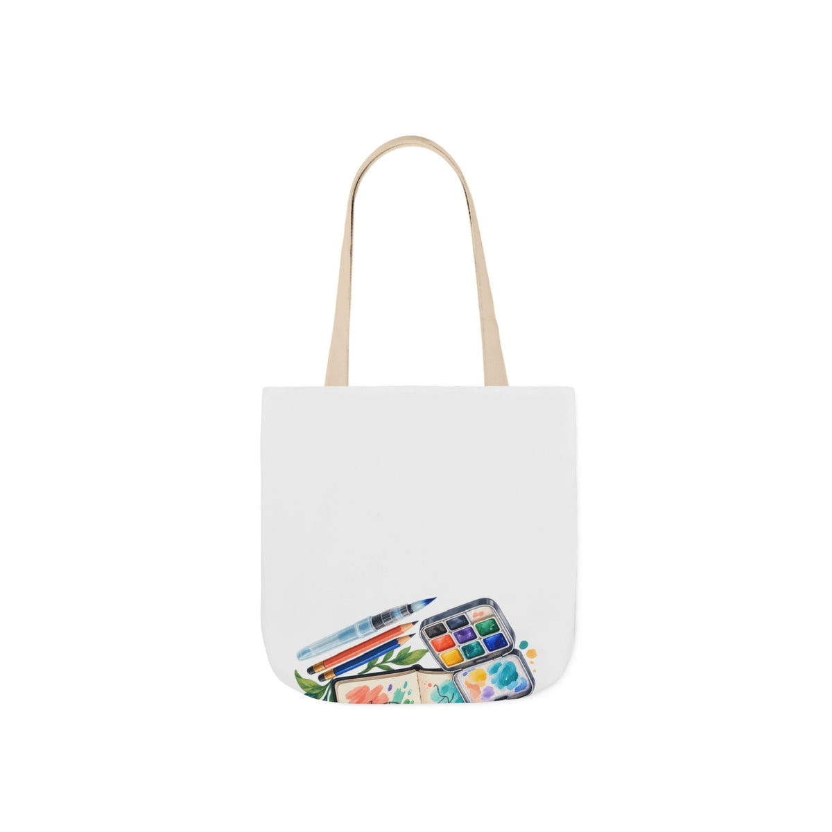 Colorful Urban Sketching Travel Kit Tote Bag