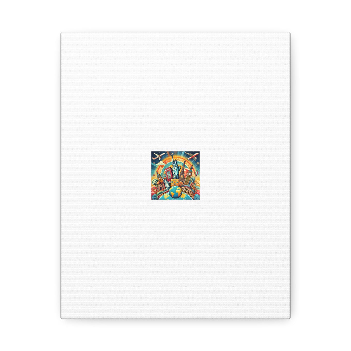 Global Landmark Adventure Collage Gallery Travel Canvas Art