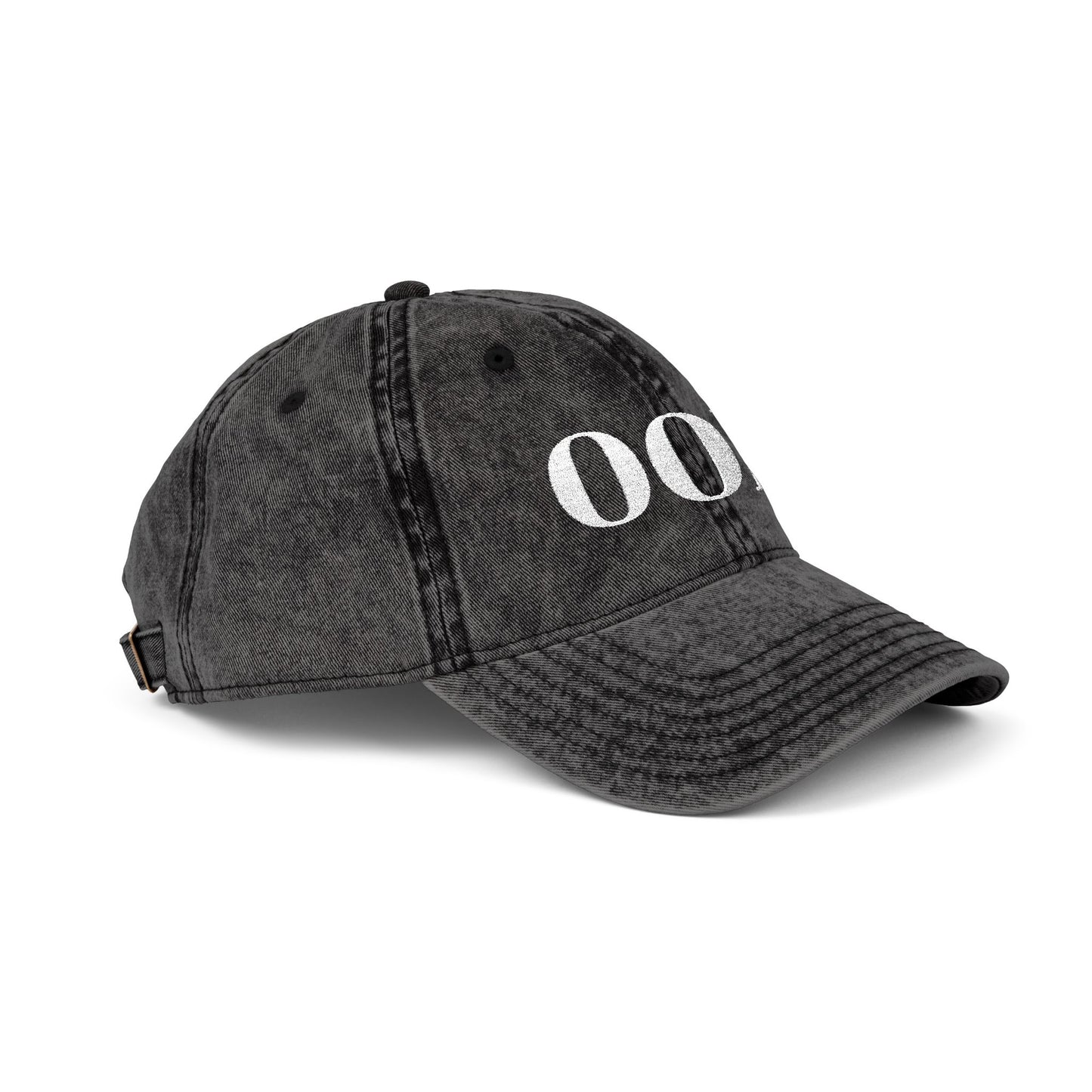 OOF Embroidered Vintage Cap Distressed Dad Hat Washed Gray Minimalist Meme Hat Retro Casual Adjustable Cap Unisex Adult Teen
