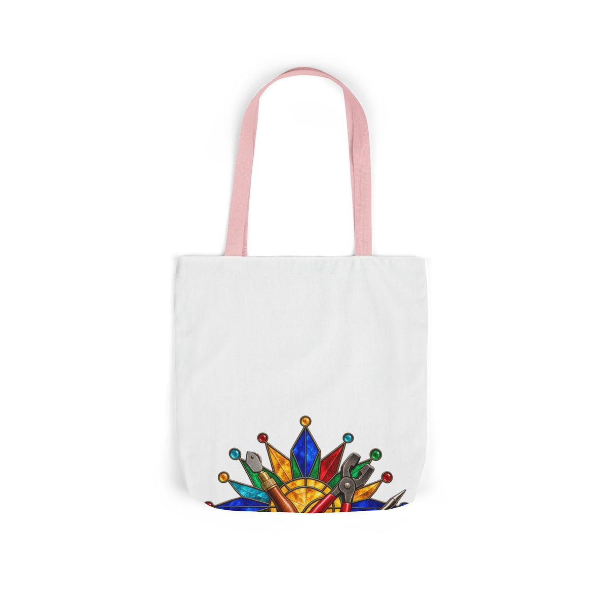 Stained Glass Workshop Tools Tote Bag