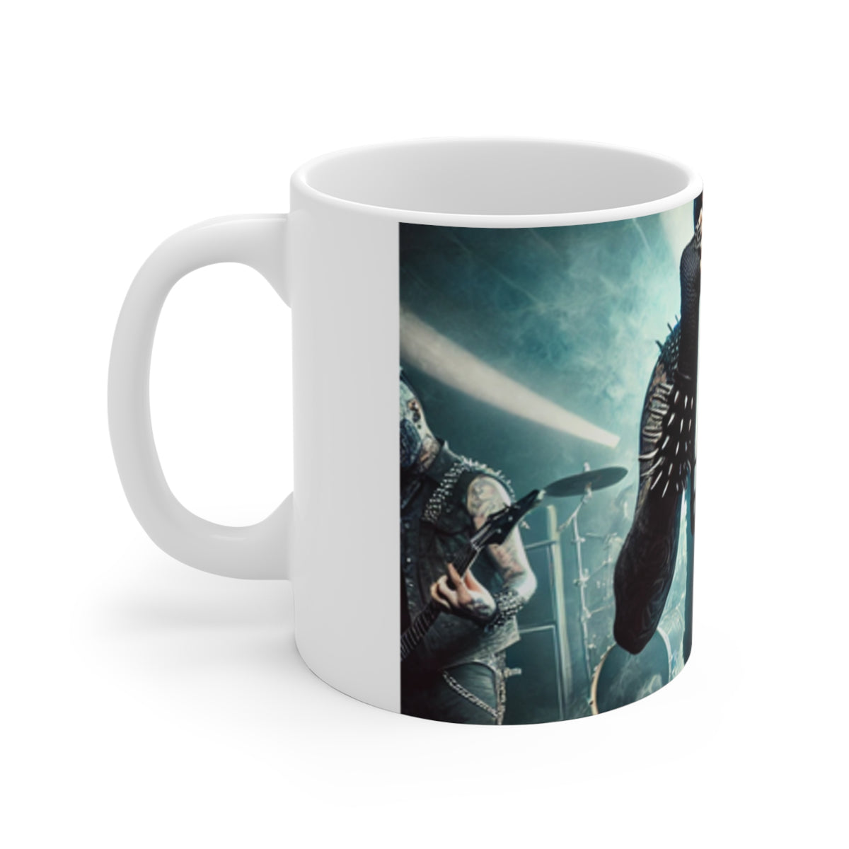 Punk Rock Vocalist Stage Energy Music Coffee Mug