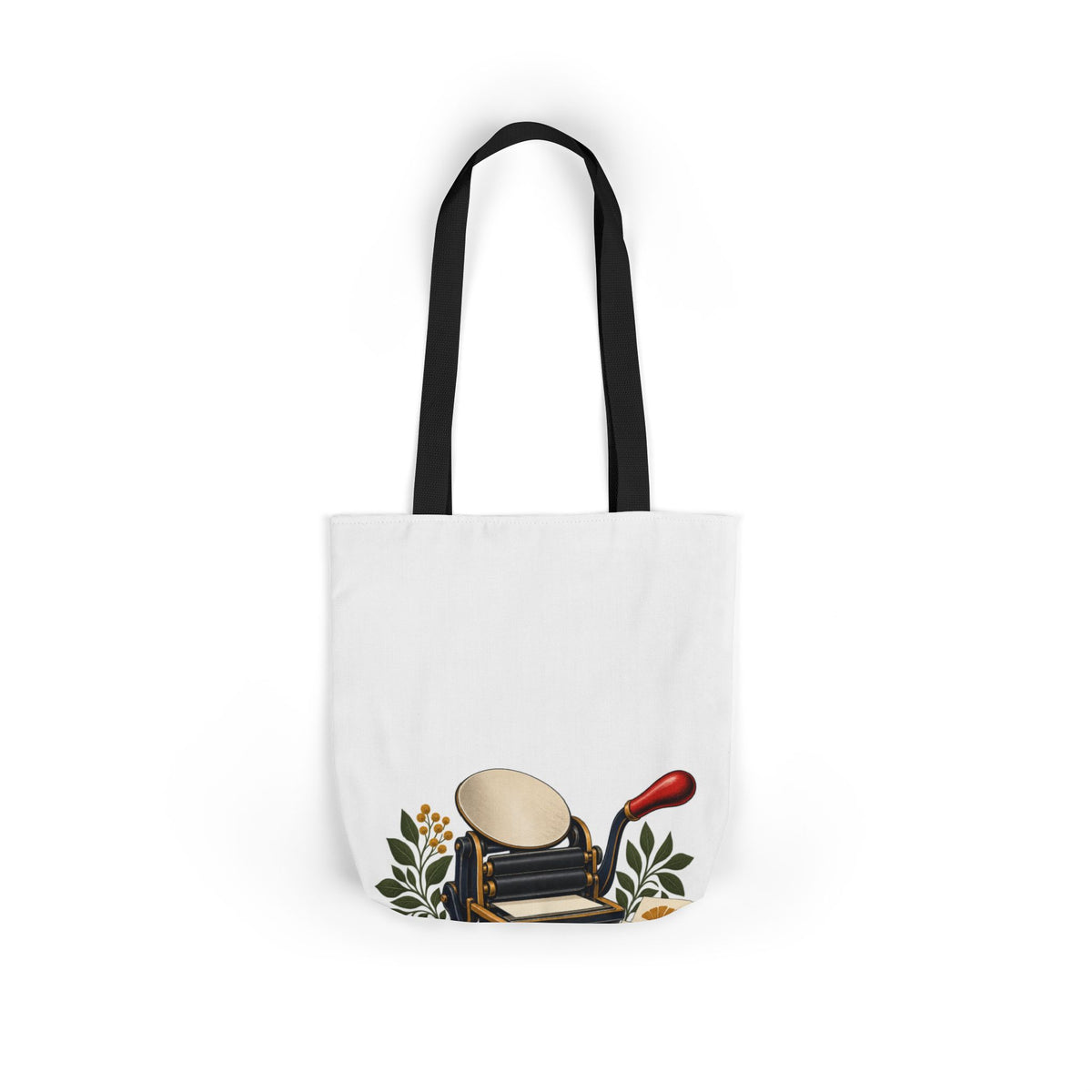 Botanical Letterpress Printshop Tote Bag