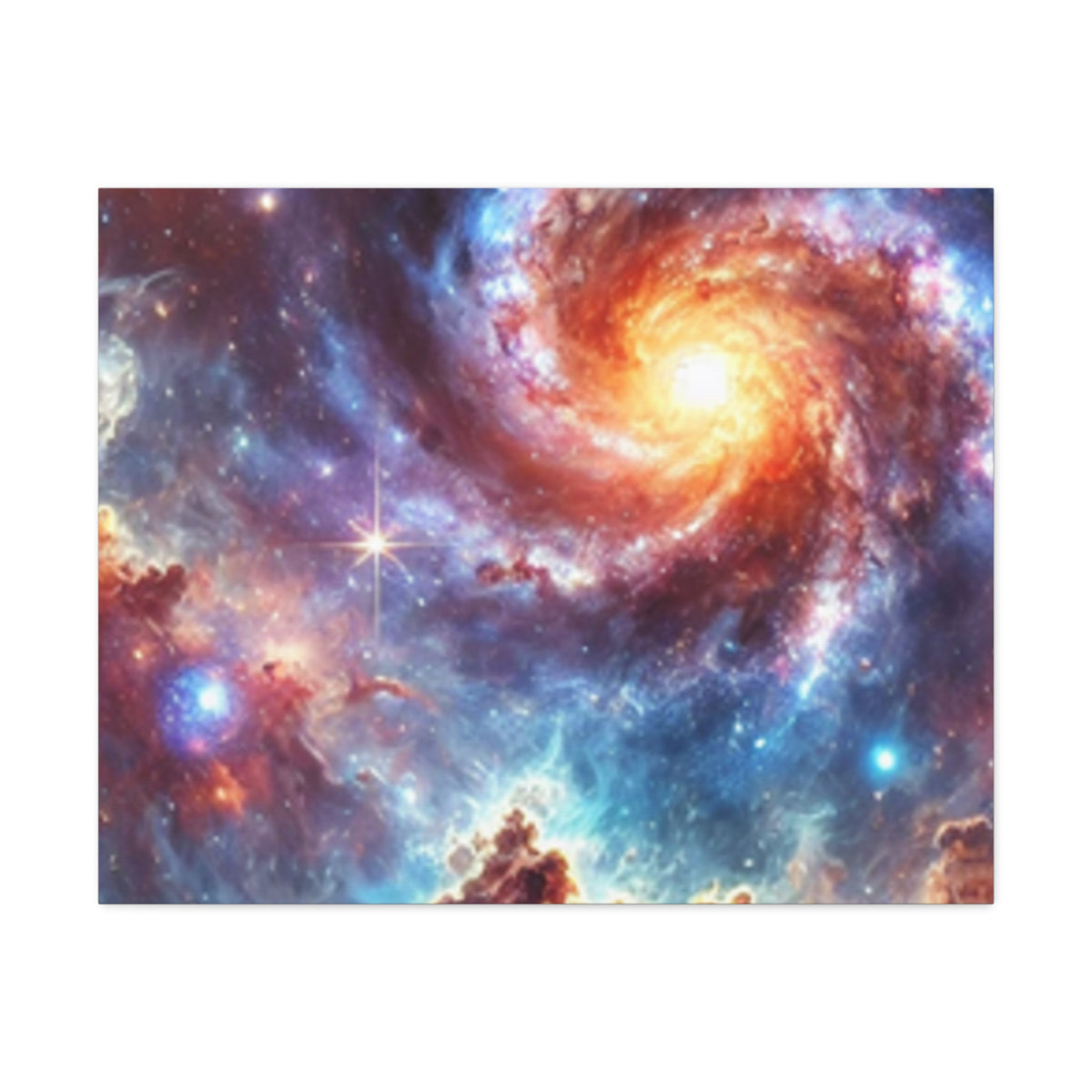 Galaxy Nebula Dreamscape Abstract Space Canvas Wall Art Gift
