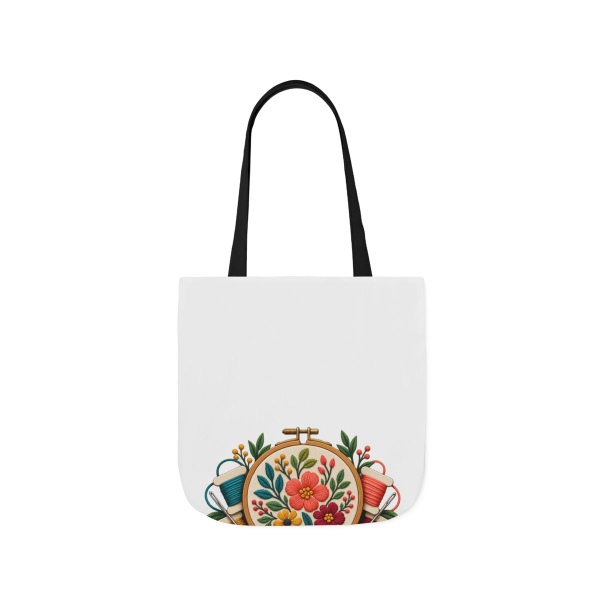 Botanical Embroidery Workshop Tote Bag