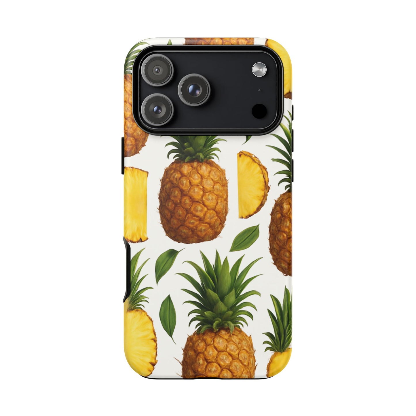Pineapple Phone Case - Tough Cases, Tropical Phone Cover, Summer Vibe Accessories, Cute Pineapple Design, Fun Gift for Fruit Lovers