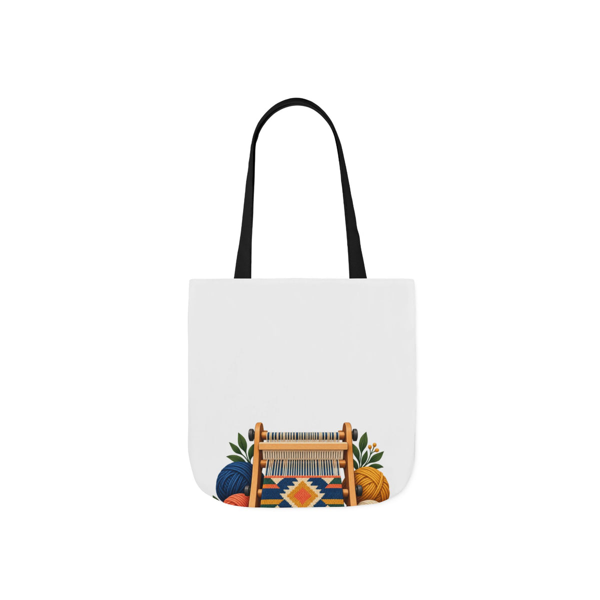 Geometric Hand Weaving Workshop Tote Bag