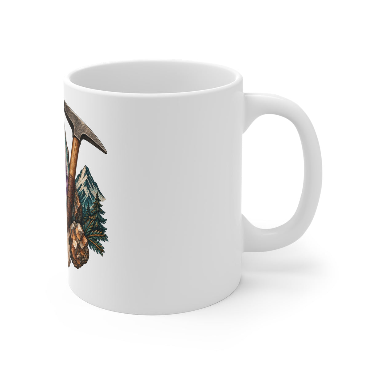 Vintage Geode and Rockhounding Field Kit Mug