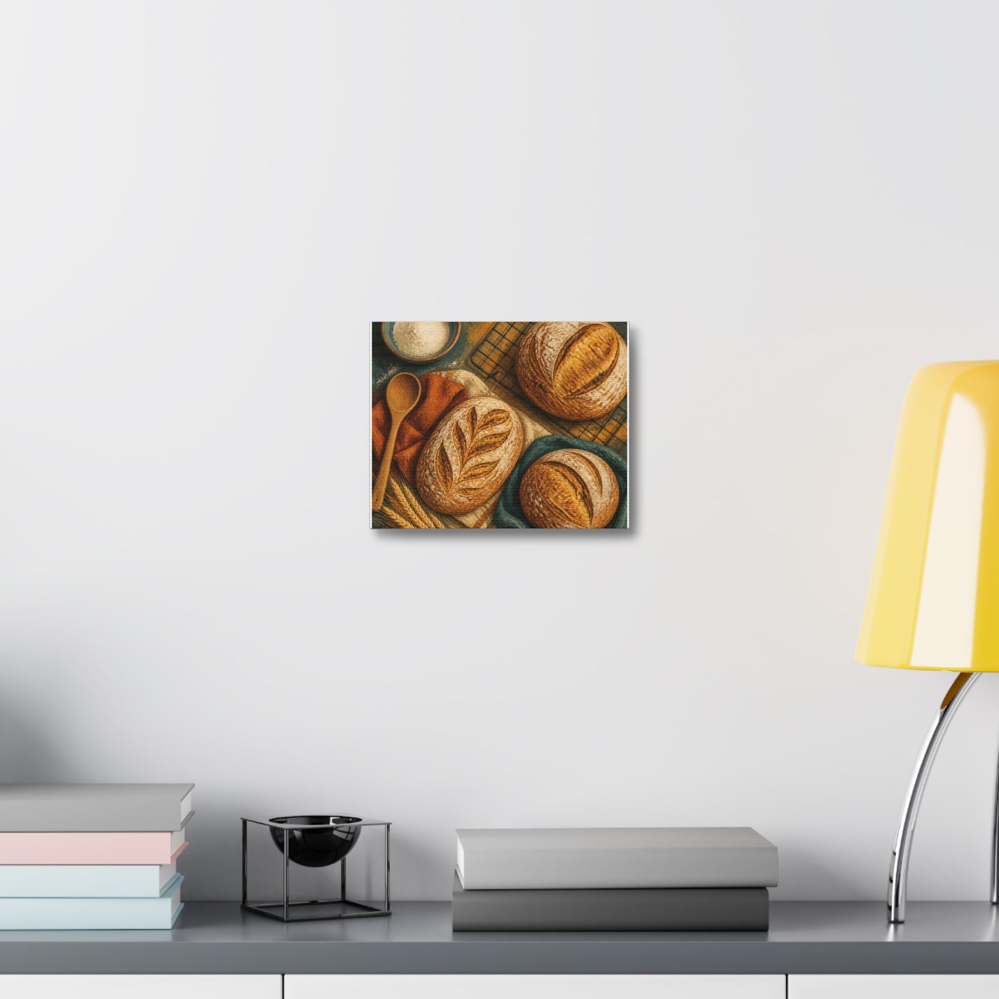 Artisan Bread Baking Still Life Canvas Art
