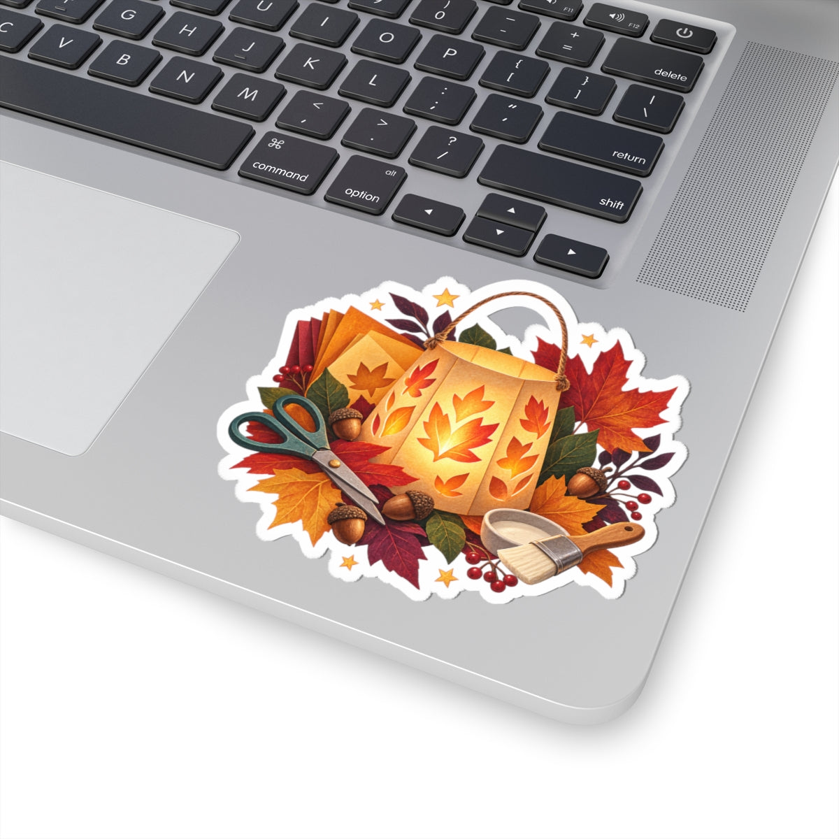 Autumn Lantern Making Workshop Sticker
