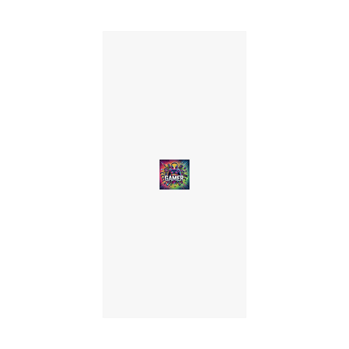 Neon Gamer Energy Retro Arcade Gaming Wall Art Poster